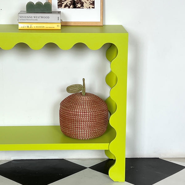 New Wave Console Table with shelf