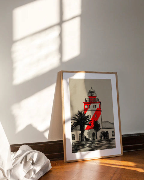Greenpoint Lighthouse, print by Xee Summer