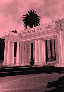 Mount Nelson, print by Xee Summer