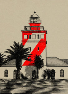 Greenpoint Lighthouse, print by Xee Summer